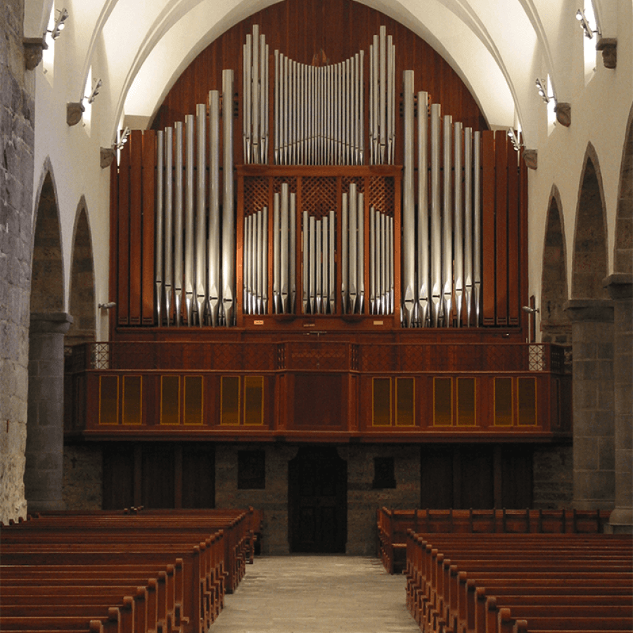 Abbaye de St-Maurice - Le grand orgue de la Basilique